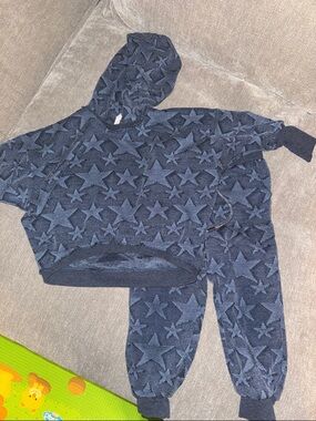 Hannah Banana by Sara Sara Oversized Star Matching Set Hoodie and Pants 4